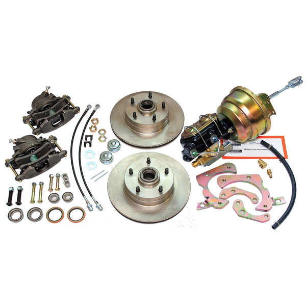 1955-57 Chevrolet Full Size Car B-Body 2" Drop Disc Conversion Kit