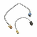 1967-68 Chevrolet Camaro 68 Nova 3/16", 1/4" Power Drum M/C Brake Lines 2pc, OE Steel