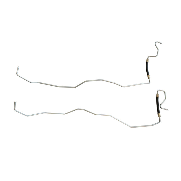 2007-12 Chevrolet Colorado GMC Canyon 2wd 4wd 4L60-E Transmission Cooler Lines OE Steel 2pc