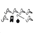 1966-70 Dodge Plymouth B-Body 3/8" Fuel Line Clip Kit 9pc