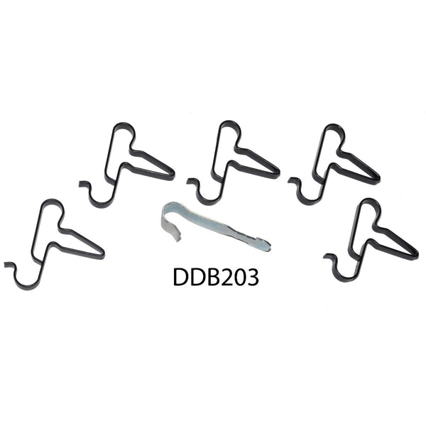 1967-72 Dodge Plymouth A-Body Brake Line Clip Kit 6pc