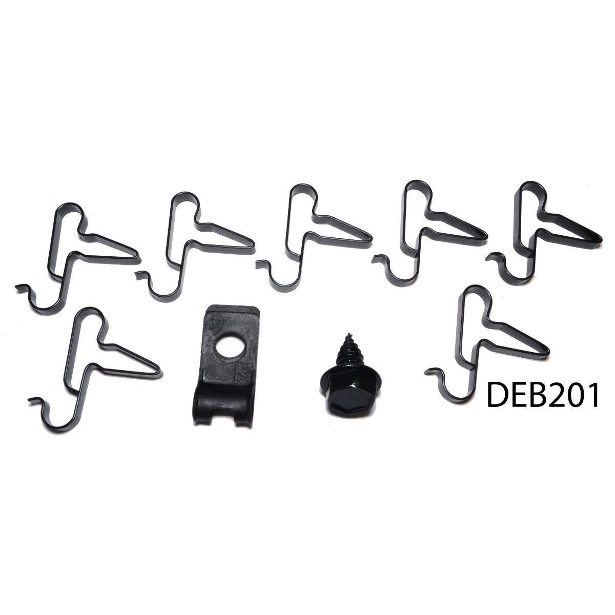 1970-74 Dodge Plymouth E-Body Brake Line Clip Kit 9pc