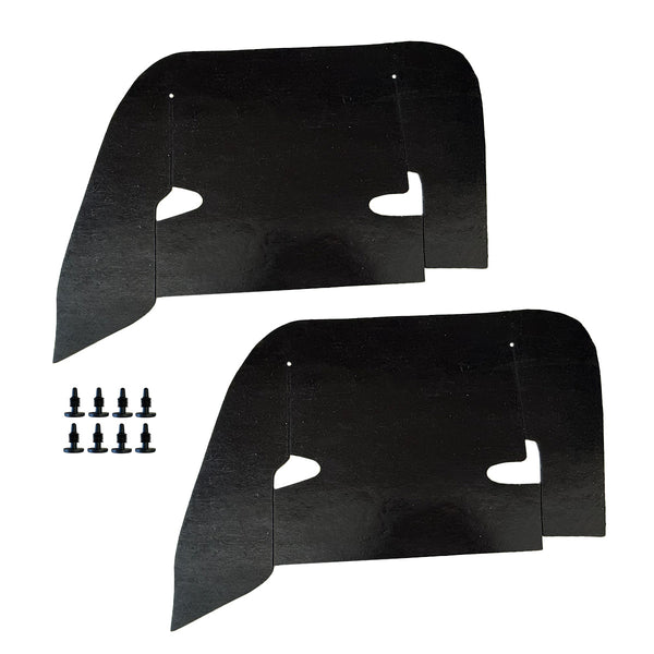 1960 Chevrolet Biscayne Impala A-Arm Splash Shields With Fasteners 2pc