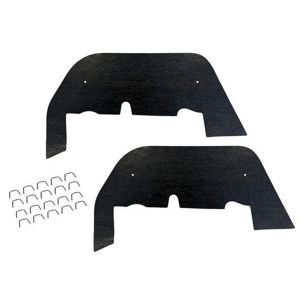 1965 Chevrolet Impala Biscayne A-Arm Splash Shields With Staples 2pc