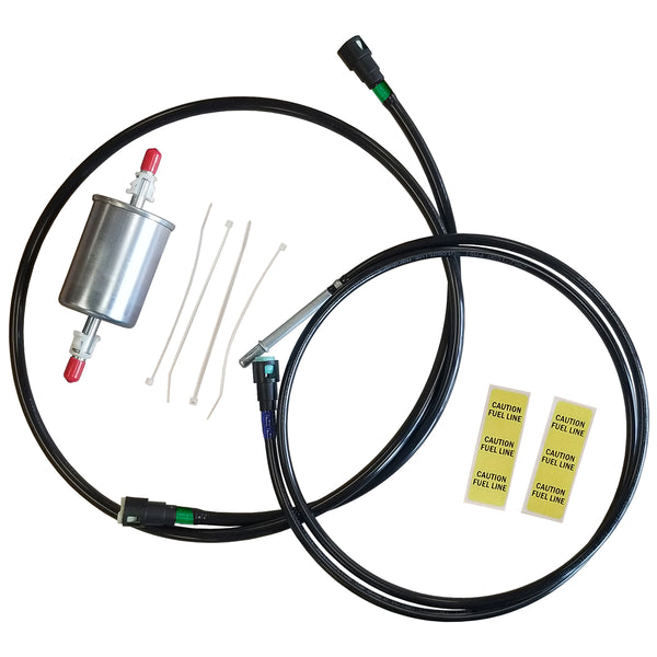 1997-05 Chevrolet Blazer GMC Jimmy Oldsmobile Bravada 4 Door Supply & Return Nylon Fuel Line Kit Tank To Filter