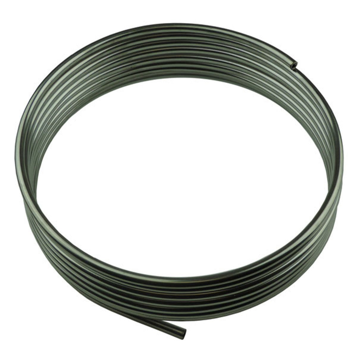 25 Foot Roll / Coil of 3/8 Steel Fuel Line Tubing