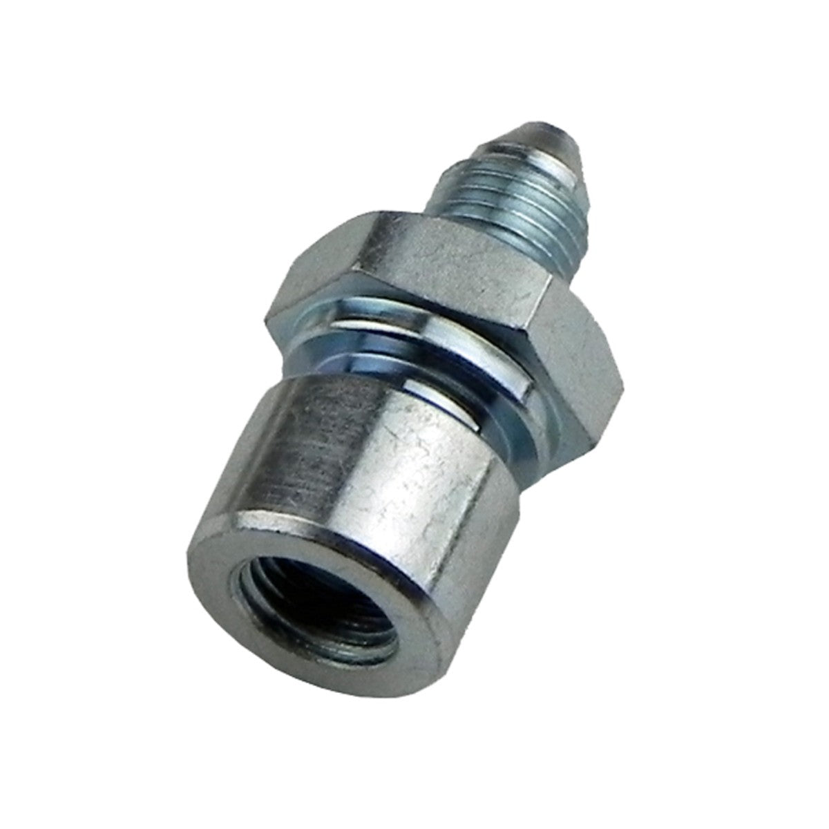 Hose Line Fitting, 3an Male to 7/16-24, Female – Inline Tube